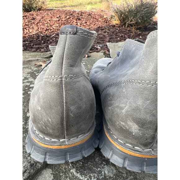 M's Cole Haan gray suede Chukkas 10 Med. lace up Zerogrand - Picture 5 of 9